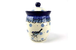 105 Bunzlau Voorraadpot 1997X 0,5 Liter Voorraadpotten